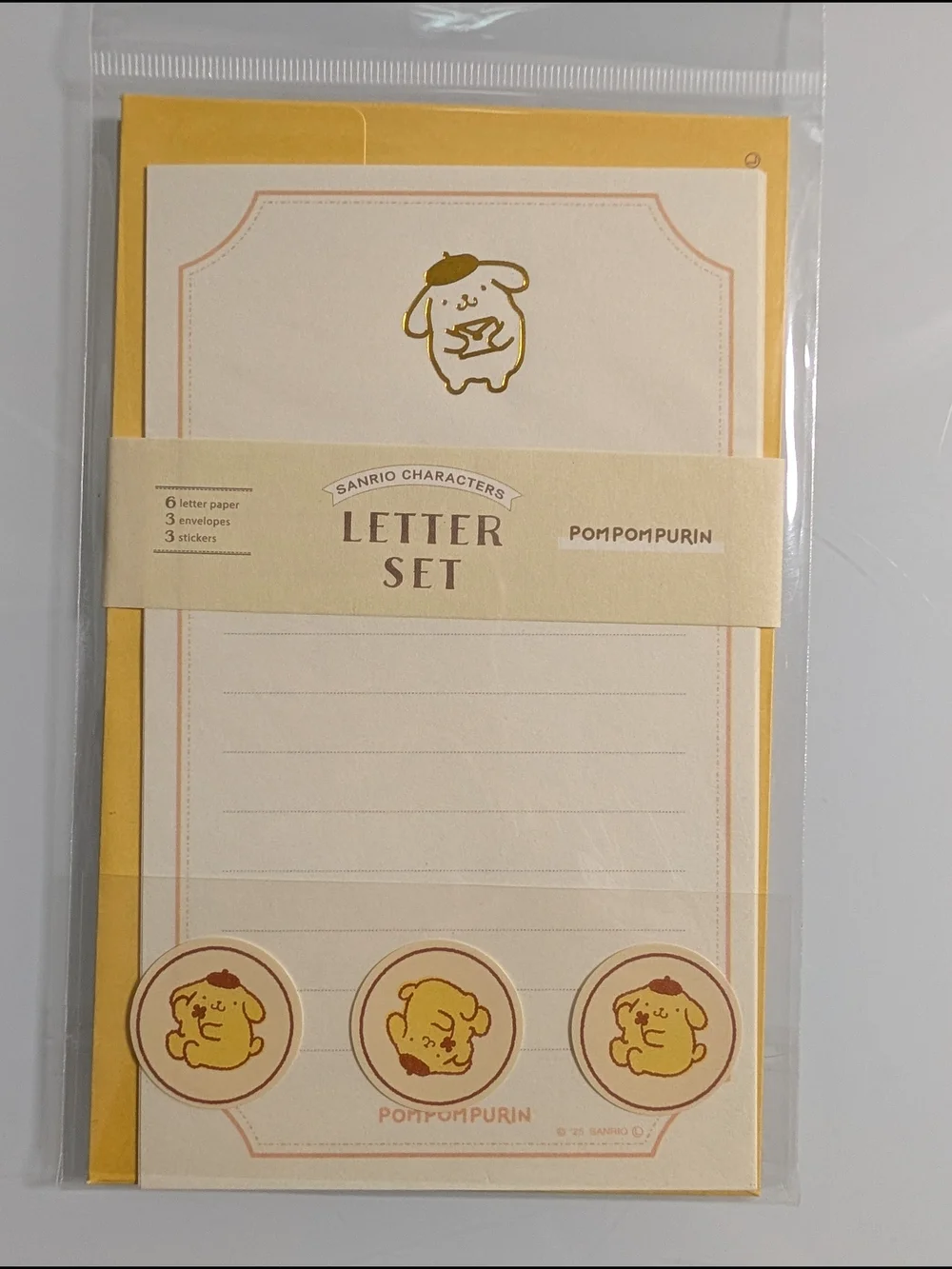 Sanrio Characters Letter Set Bundle 8pc